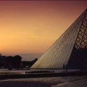 Louvre Art Museum Pyramid